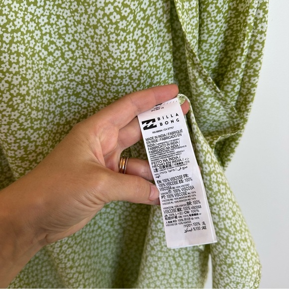 Billabong Floral Midi Dress Size Small - Picture 5 of 9